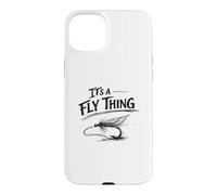 Its A Fly Thing Bench Trout Streamer Hackle Hook Fishing Case for iPhone 15 Plus