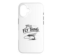 Its A Fly Thing Bench Trout Streamer Hackle Hook Fishing Case for iPhone 16