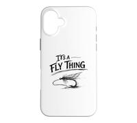 Its A Fly Thing Bench Trout Streamer Hackle Hook Fishing Case for iPhone 16 Plus