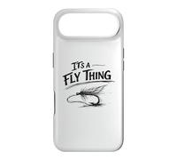 Its A Fly Thing Bench Trout Streamer Hackle Hook Fishing Case for iPhone Air