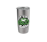 It's a Frog Day Design | Frog Lover Stuff | Frog Stainless Steel Insulated Tumbler