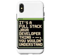 It's A Full Stack Java Developer Thing Case for iPhone X/XS