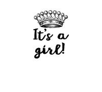 It's A Girl Women's T-Shirt - White - XL - White