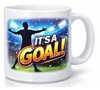 Its A Goal Football Celebration Stadium Fan Ceramic Coffee Tea Cup Gift Mug