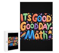 It's A Good Day Math Jigsaw Puzzles for Adults Wooden Puzzle