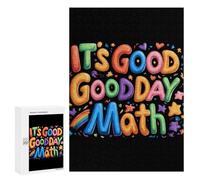 It's A Good Day Math Jigsaw Puzzles for Adults Wooden Puzzle