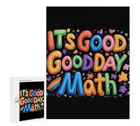 It's A Good Day Math Jigsaw Puzzles for Adults Wooden Puzzle