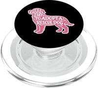 It's A Good Day To Adopt A Rescue Dog Pound Volunteer Worker PopSockets PopGrip for MagSafe