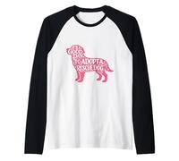It's A Good Day to Adopt A Rescue Dog Pound Volunteer Worker Raglan Baseball Tee
