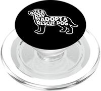 It's A Good Day To Adopt A Rescue Dog Pound Worker Volunteer PopSockets PopGrip for MagSafe