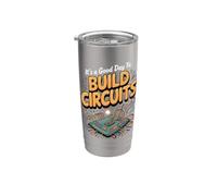 It's a Good Day to Build Circuits Electronics Engineer Stainless Steel Insulated Tumbler