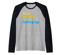 It's a good day to eat a Century Egg - century eggs gift Raglan Baseball Tee