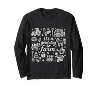 It's A Good Day to Farm Cute Farming Long Sleeve T-Shirt