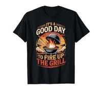 It's a Good Day to Fire Up the Grill Culinary BBQ T-Shirt