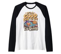 It's a Good Day to Go Tide Pooling Starfish Marine Raglan Baseball Tee