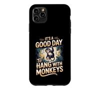 It's a Good Day to Hang With Monkeys Capuchin Primate Case for iPhone 11 Pro Max