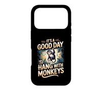 It's a Good Day to Hang With Monkeys Capuchin Primate Case for iPhone 17 Pro