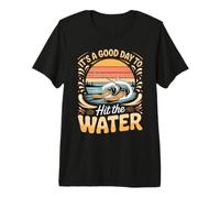 It's a Good Day to Hit the Water Water Skiing Slalom Premium T-Shirt