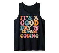 It's a Good Day To Learn Coding Retro Teacher Students Tank Top
