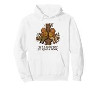 It's A Good Day To Read A Book Funny Capybara Bookworm Books Pullover Hoodie