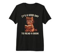 It's A Good Day to Read A Book Horse Pixel Art Premium T-Shirt