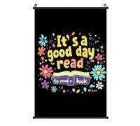 It's A Good Day to Read A Book Posters Canvas Wall Art Scroll Print
