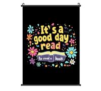 It's A Good Day to Read A Book Posters Canvas Wall Art Scroll Print