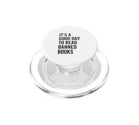 It's A Good Day To Read Banned Books Funny Vintage PopSockets PopGrip for MagSafe