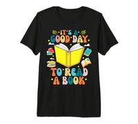 It's a Good Day to Read Book Day Costumes Bookworm for Kids Premium T-Shirt