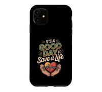 It's a Good Day to Save a Life Substance Abuse Counselor Case for iPhone 11