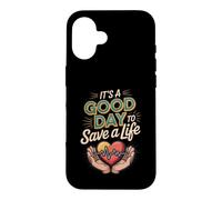 It's a Good Day to Save a Life Substance Abuse Counselor Case for iPhone 16