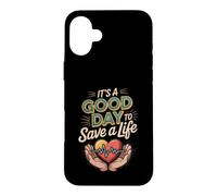 It's a Good Day to Save a Life Substance Abuse Counselor Case for iPhone 16 Plus