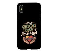 It's a Good Day to Save a Life Substance Abuse Counselor Case for iPhone X/XS