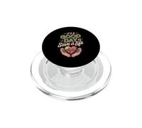 It's a Good Day to Save a Life Substance Abuse Counselor PopSockets PopGrip for MagSafe