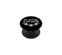 Its A Good Day To Save Animals Daisy Vet PopSockets Adhesive PopGrip