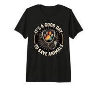 Its A Good Day to Save Animals Vet Tech Premium T-Shirt