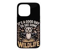It's a Good Day to See Some Wildlife Honey Badger Safari Case for iPhone 13 Pro