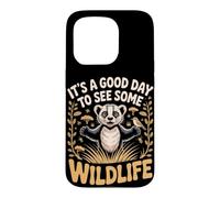 It's a Good Day to See Some Wildlife Honey Badger Safari Case for iPhone 15 Pro