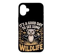 It's a Good Day to See Some Wildlife Honey Badger Safari Case for iPhone 16 Plus