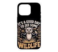 It's a Good Day to See Some Wildlife Honey Badger Safari Case for iPhone 16 Pro