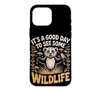 It's a Good Day to See Some Wildlife Honey Badger Safari Case for iPhone 16 Pro Max