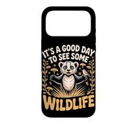 It's a Good Day to See Some Wildlife Honey Badger Safari Case for iPhone 17 Pro Max