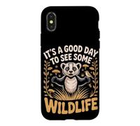 It's a Good Day to See Some Wildlife Honey Badger Safari Case for iPhone X/XS