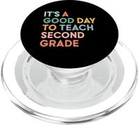 It's A Good Day To Teach Second Grade Team 1st Day of School PopSockets PopGrip for MagSafe