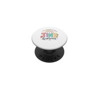 Its A Good Day To Teach Tiny Humans Rainbow PopSockets Adhesive PopGrip