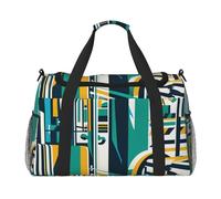 its a guard thing Print Travel Duffel Bag for Men & Women, Foldable Travel Bags and Spacious Weekender Tote Bag for Storage Toiletry Luggage Personal Item, Black, L