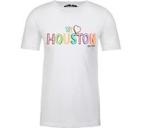It's A Houston Thing David Adickes Houston Icon Sculpture Artwork T-Shirt, We Heart Houston - White, XL