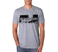 It's A Houston Thing Iconic Be Someone T-Shirt Htown Skyline Graffiti, Heather Gray, S
