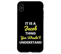 It's a Jacob thing you wouldn't undestand Jacob Case for iPhone XS Max
