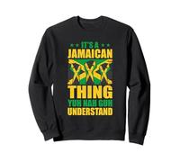 It's A Jamaican Thing Yuh Nah Guh Understand Funny Jamaica Sweatshirt